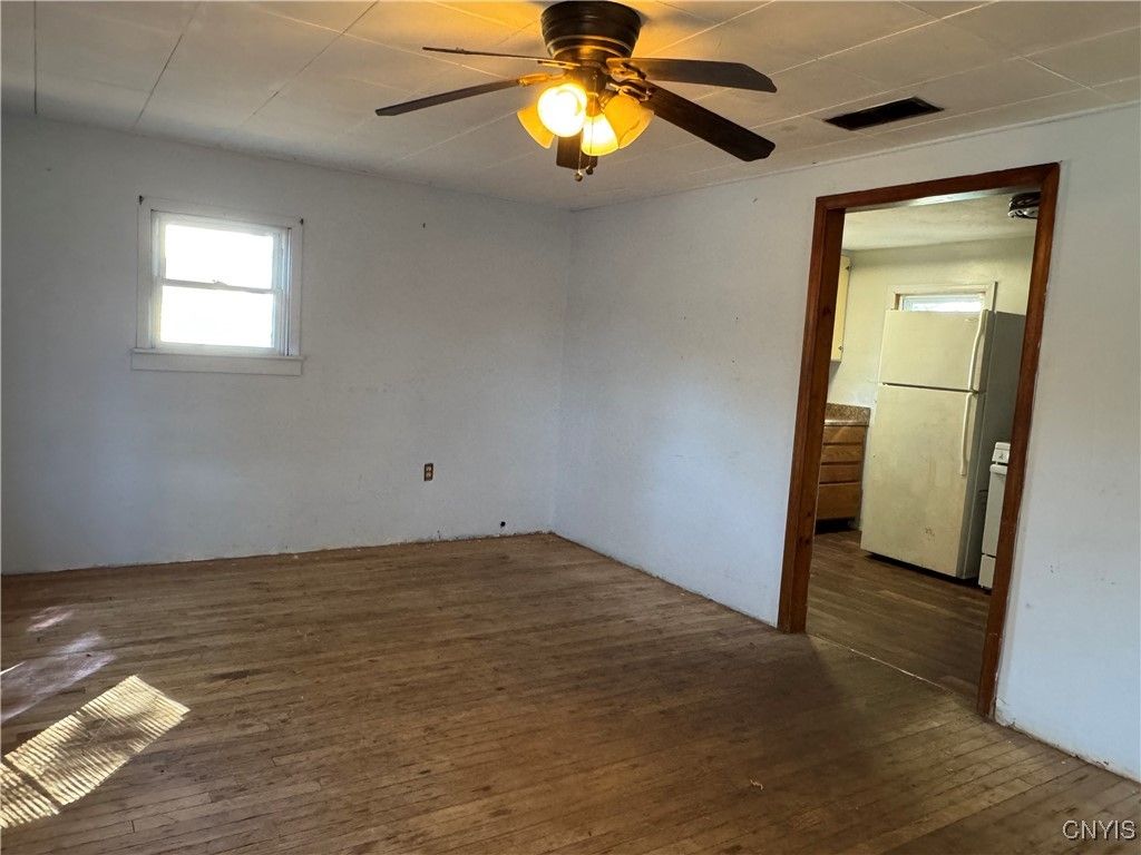 Empty room, Interior, Wood Texture Flooring