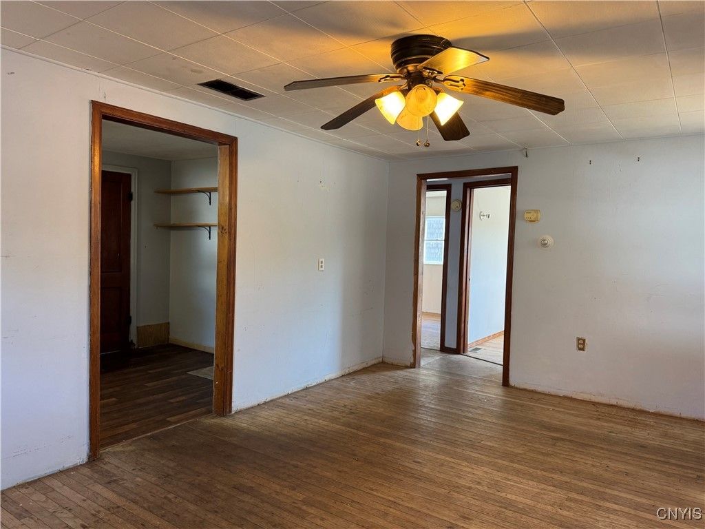 Empty room, Interior, Wood Texture Flooring