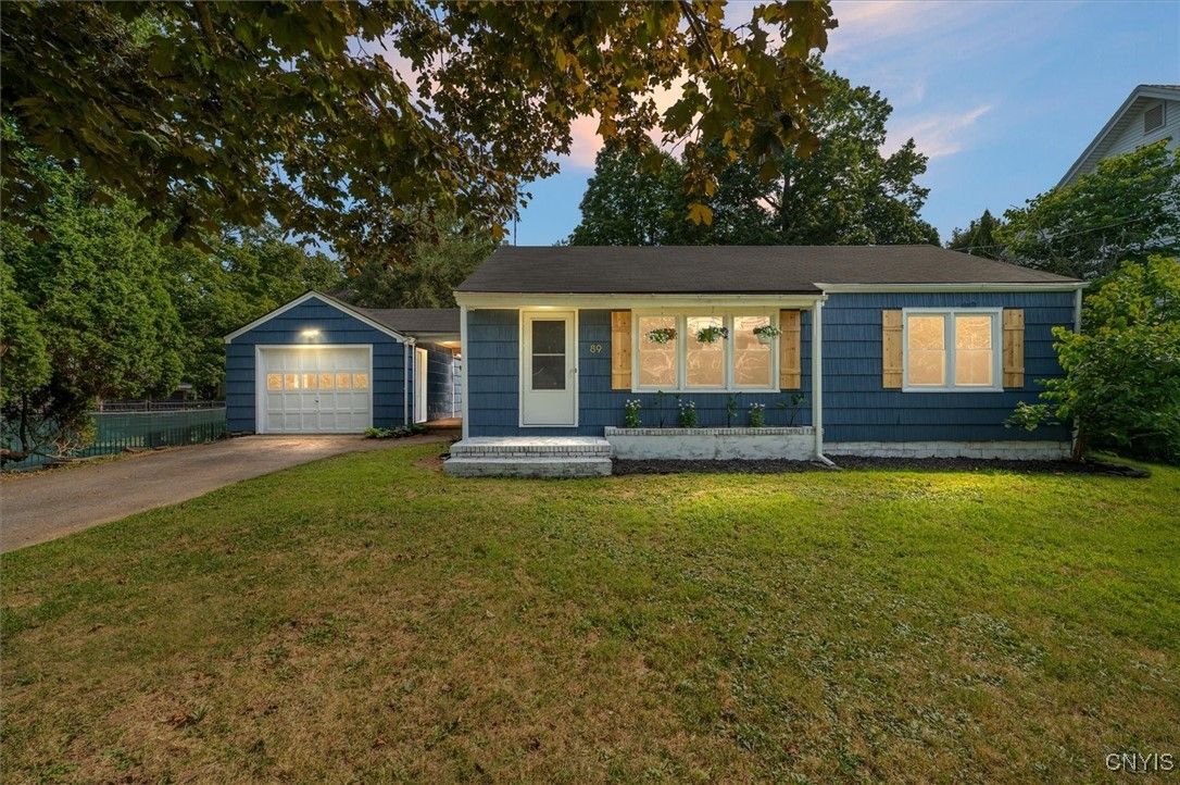 Backyard, Detached Garage, Exterior, Facade, Ranch