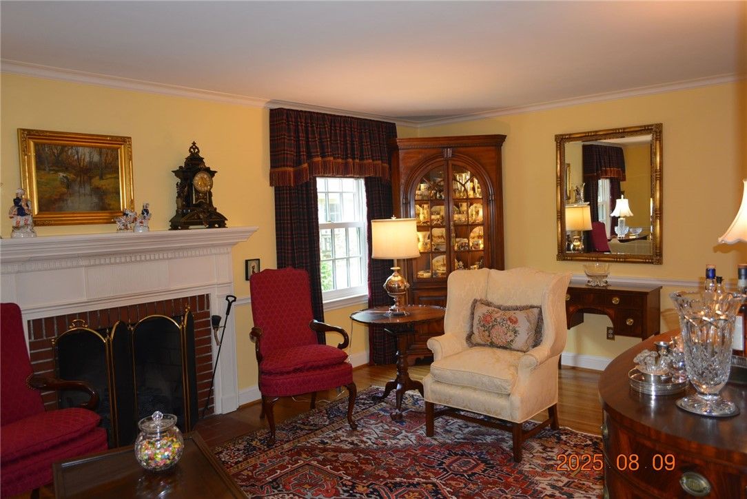 Fireplace, Interior, Wood Texture Flooring