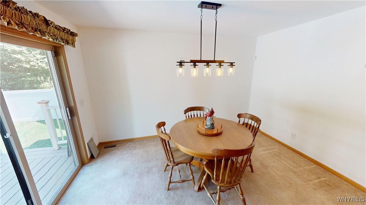 Dining room, Interior, Pendant Lights