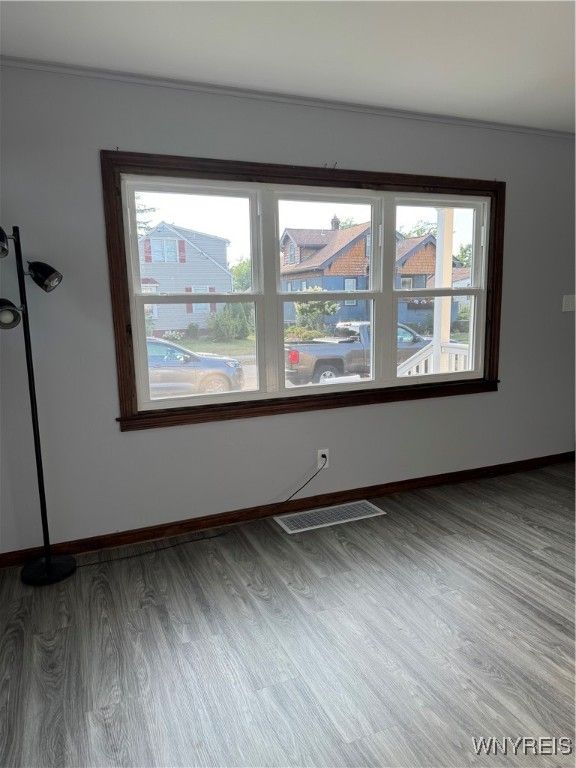 Empty room, Interior, Wood Texture Flooring
