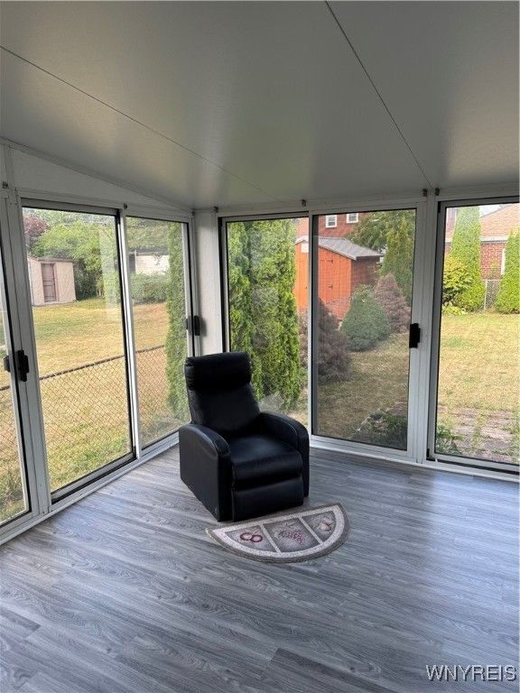 Interior, Sun Room, Wood Texture Flooring