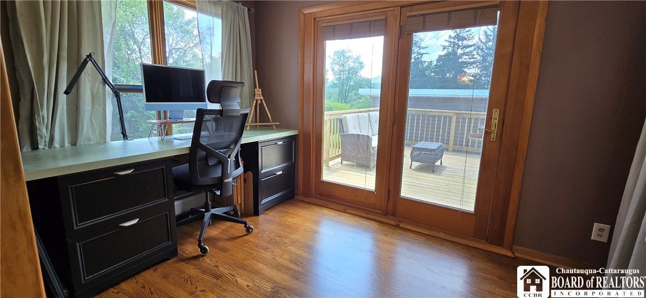 Home Office, Interior, Wood Texture Flooring