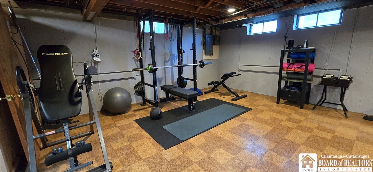 Fitness Equipment, Interior, Recessed Lighting