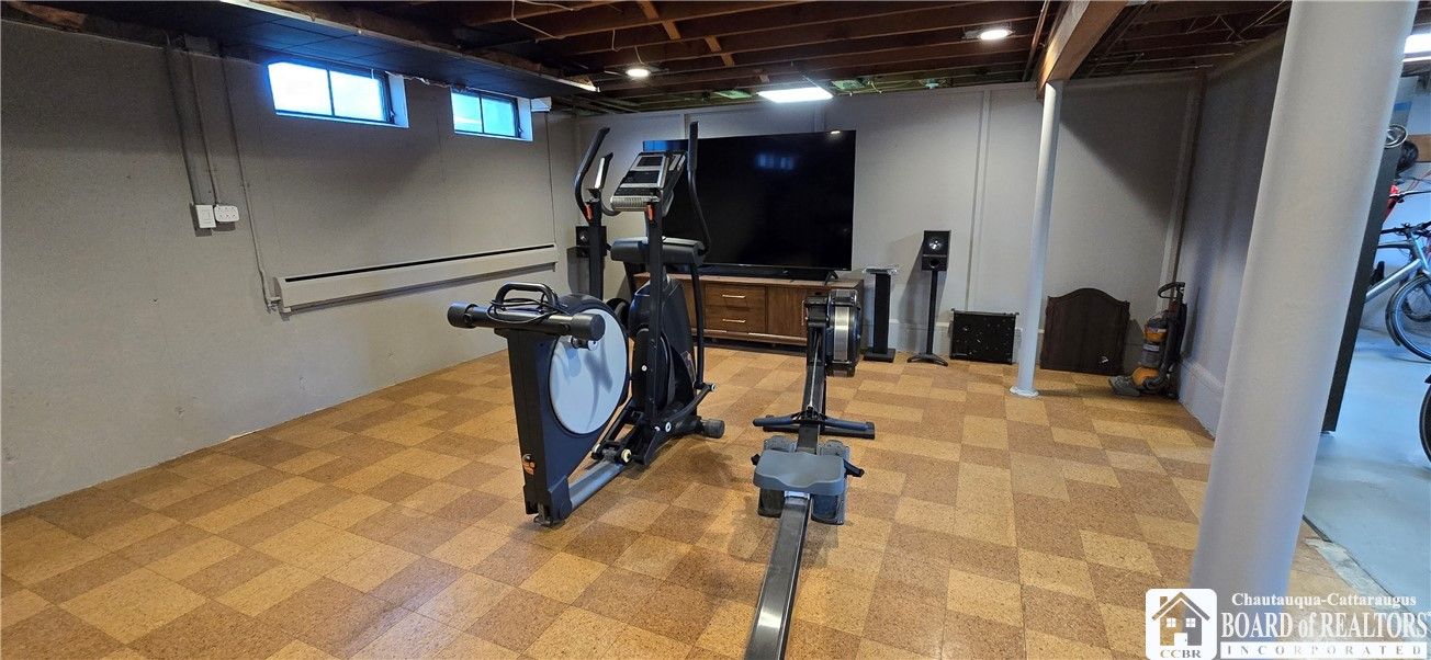 Fitness Equipment, Interior, Recessed Lighting