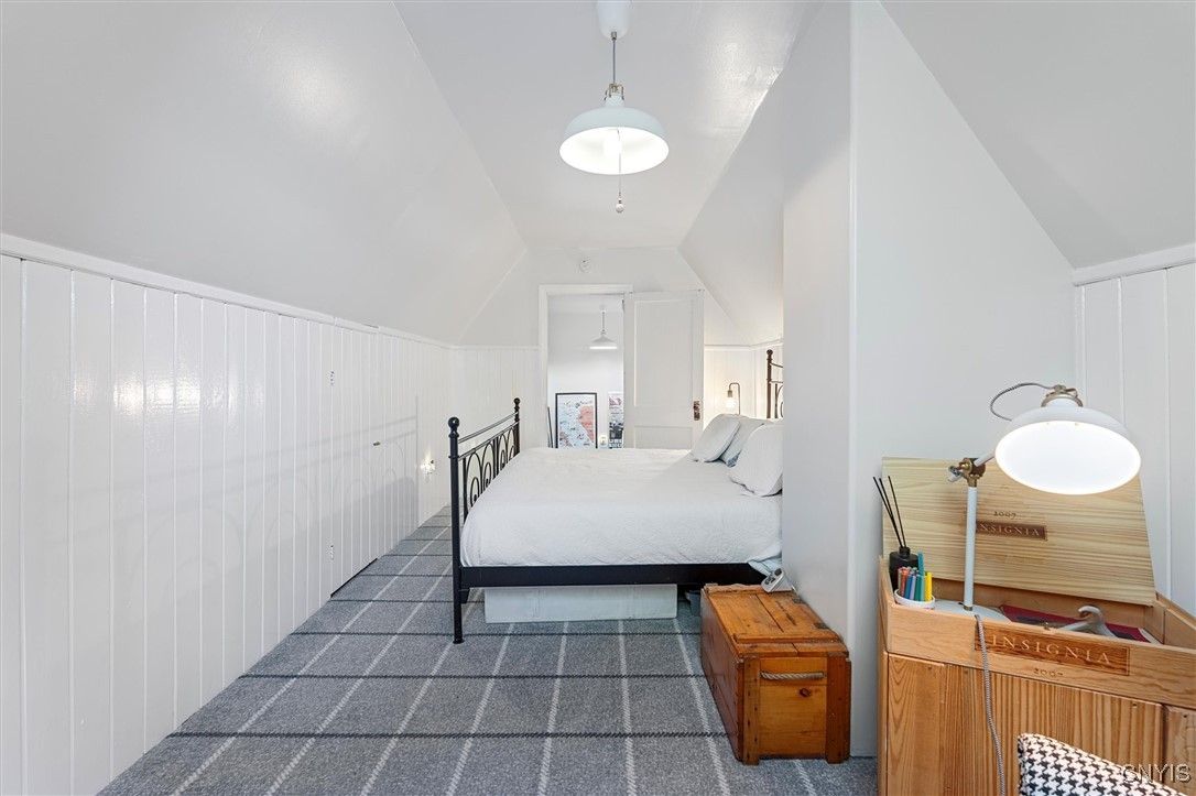 Bedroom, Interior, Pendant Lights