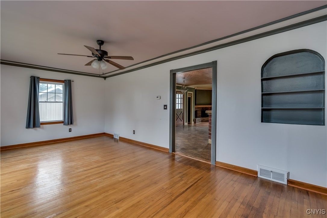 Empty room, Interior, Wood Texture Flooring