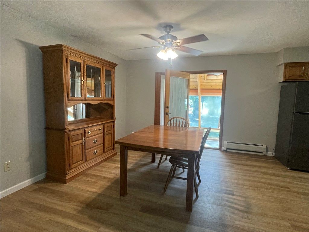 Dining room, Interior, Wood Texture Flooring