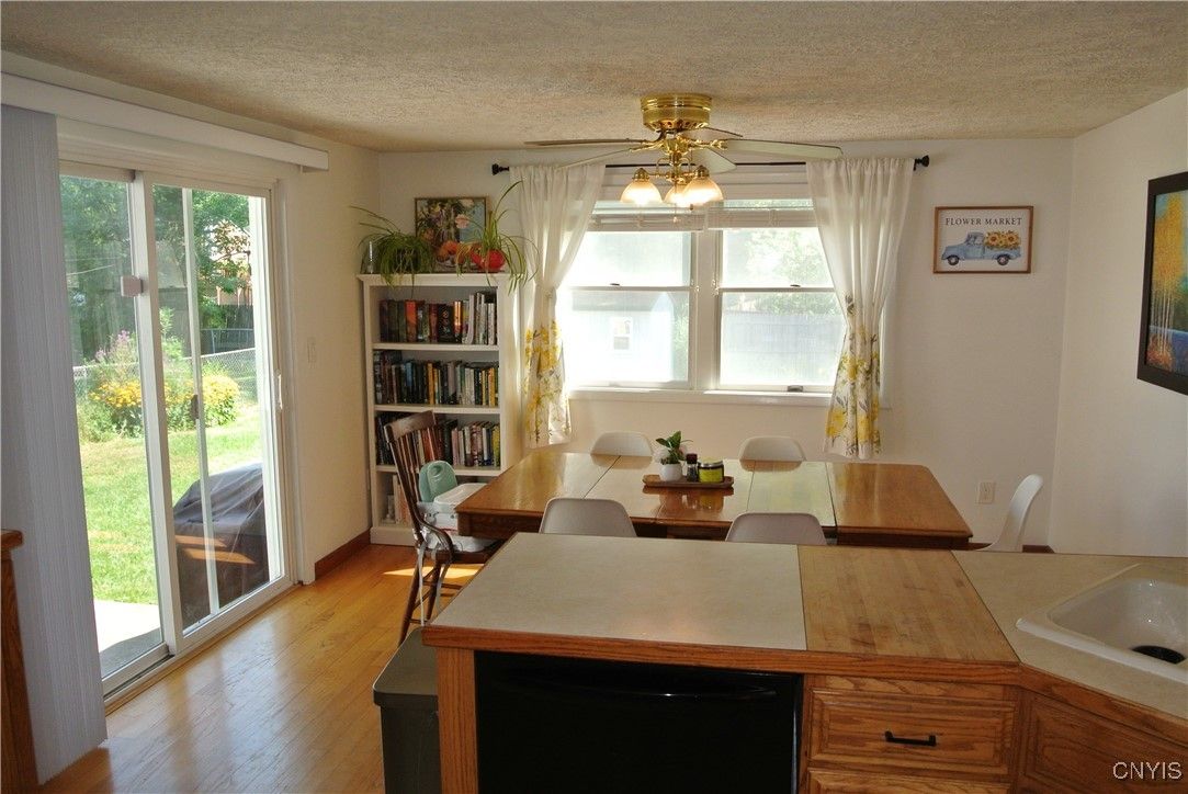 Dining room, Interior, Wood Texture Flooring