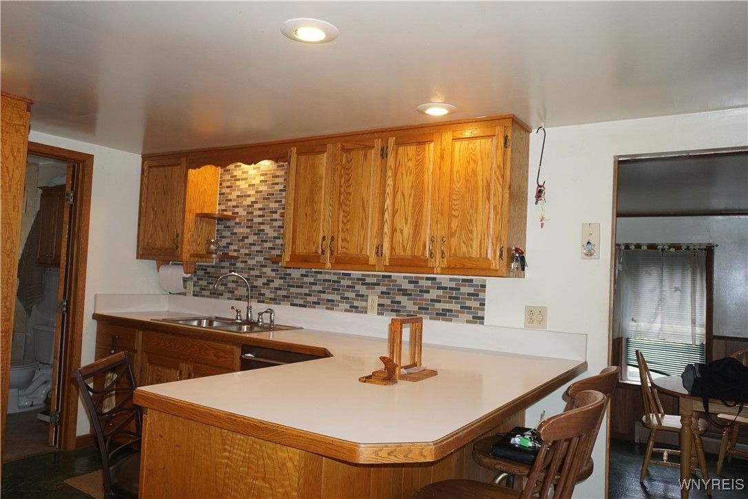 Dining room, Interior, Kitchen, Recessed Lighting