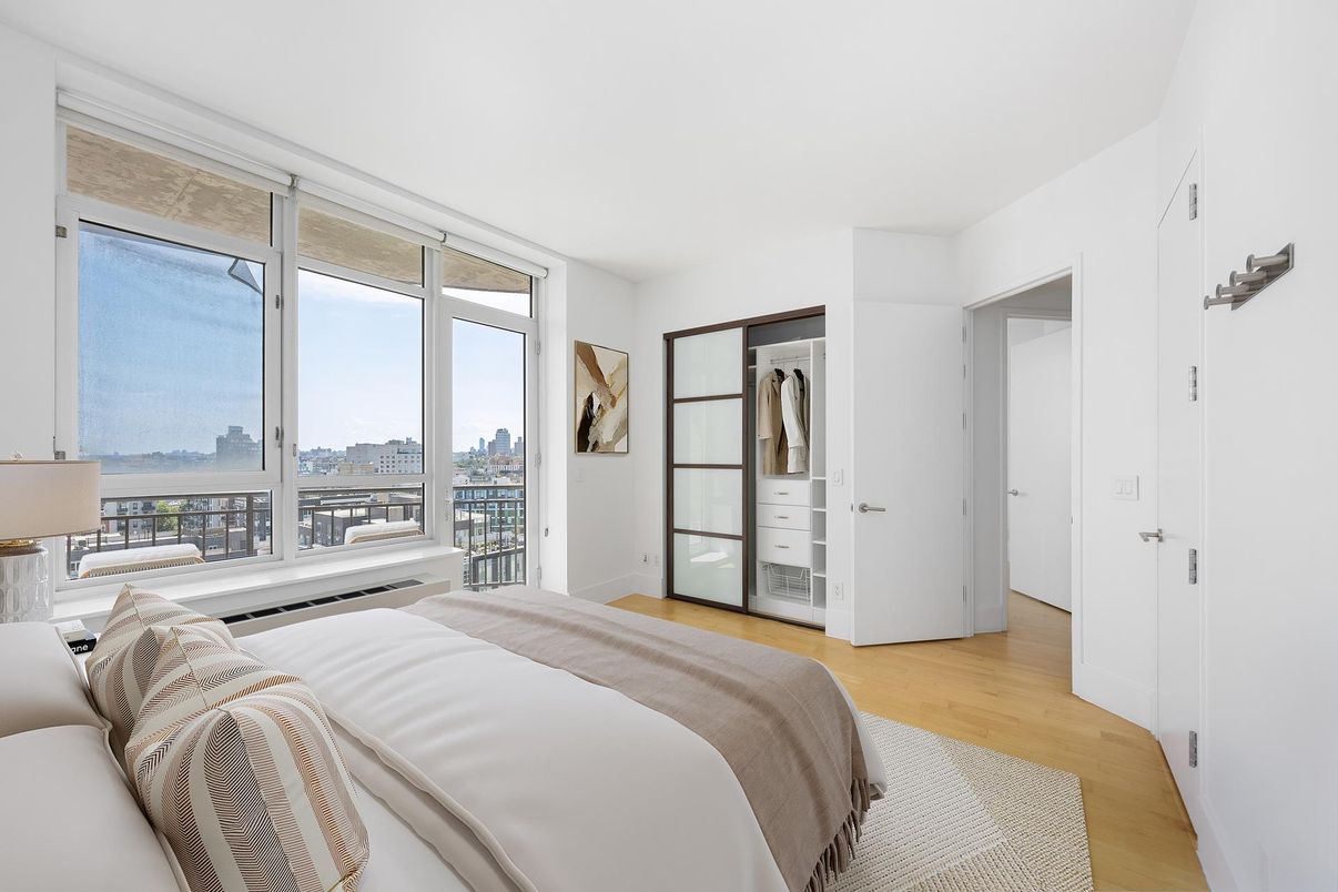 Bedroom, Interior, Water, Wood Texture Flooring