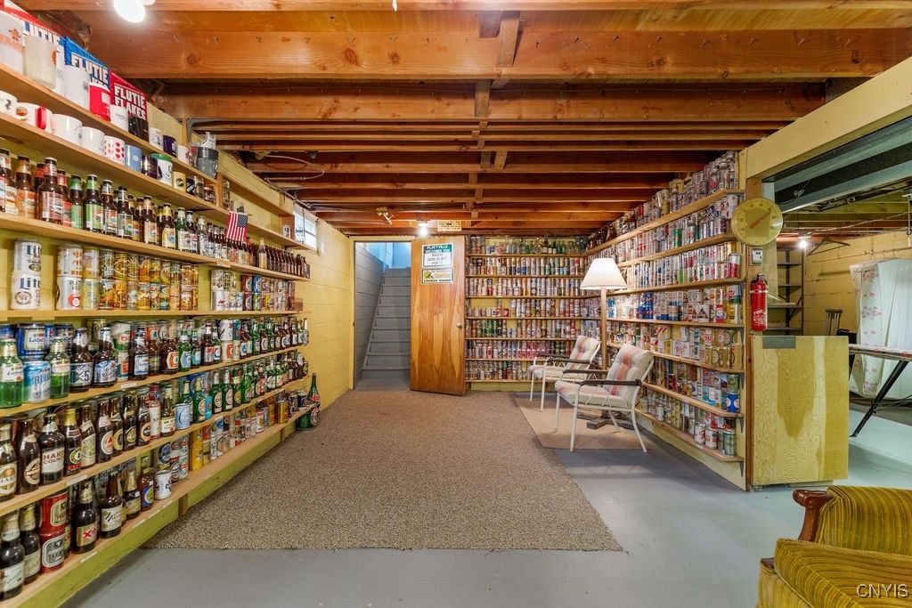 Interior, Wooden Beams