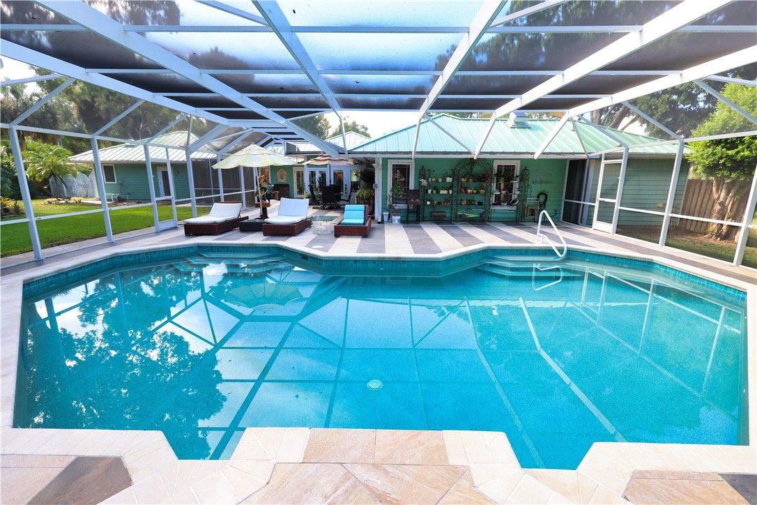Glass Ceilings, Interior, Pool, Sun Room