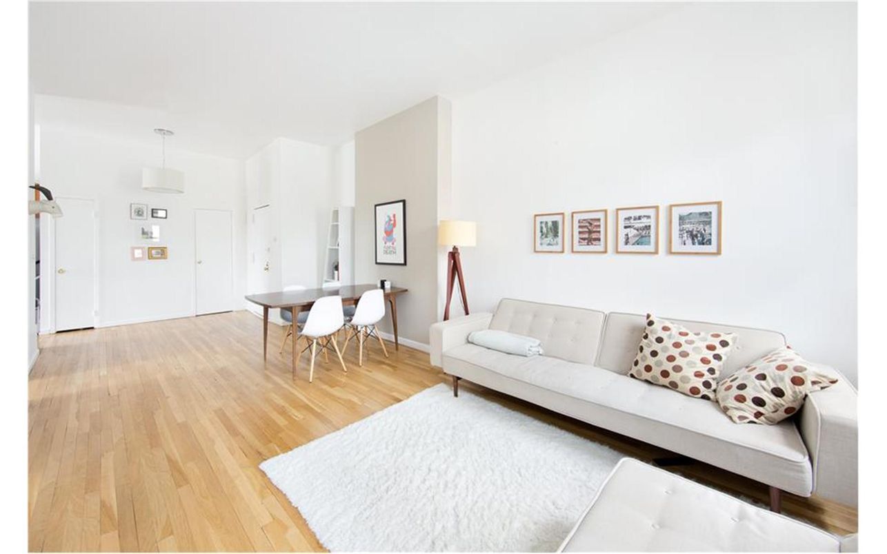 Dining room, Interior, Living room, Pendant Lights, Wood Texture Flooring