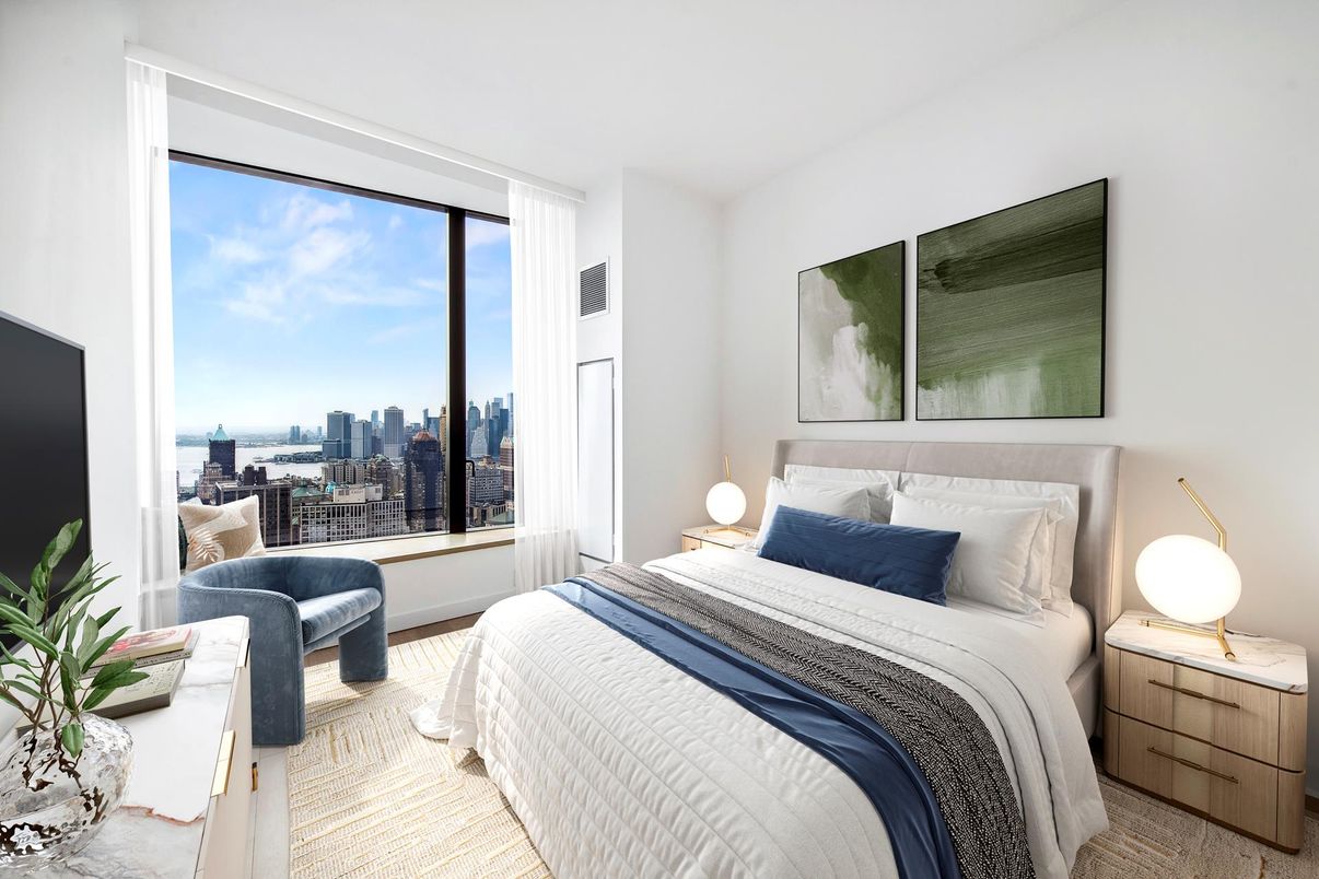 Bedroom, Interior, Water