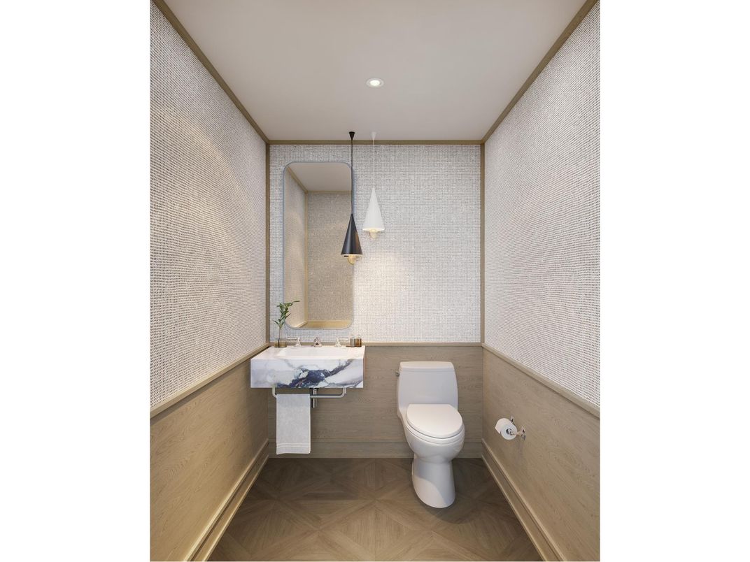 Bathroom, Interior, Pendant Lights, Recessed Lighting