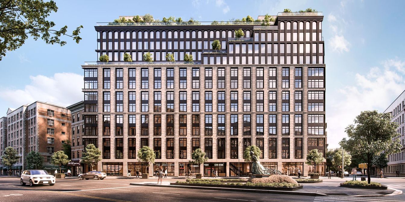 Exterior, Facade, Highrise