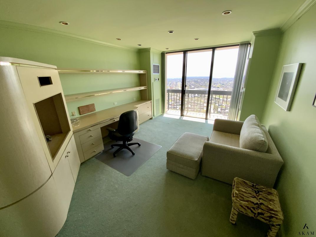 Home Office, Interior, Recessed Lighting