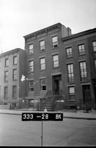 Exterior, Facade, Brick Facade, Rowhouse