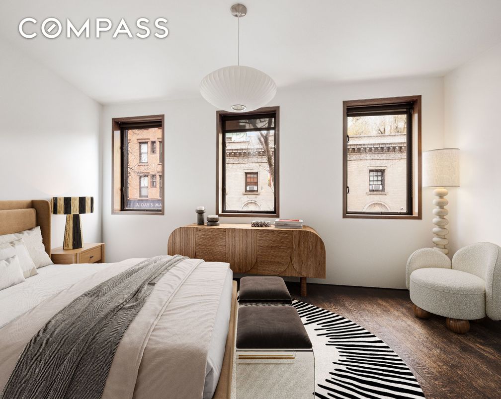 Bedroom, Interior, Pendant Lights