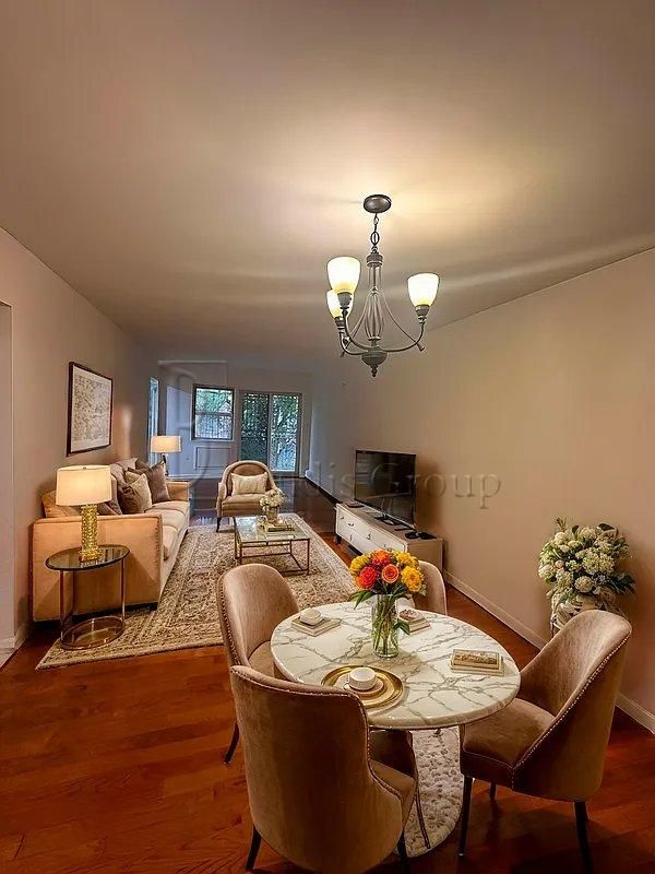 Chandelier, Dining room, Interior, Living room, Wood Texture Flooring