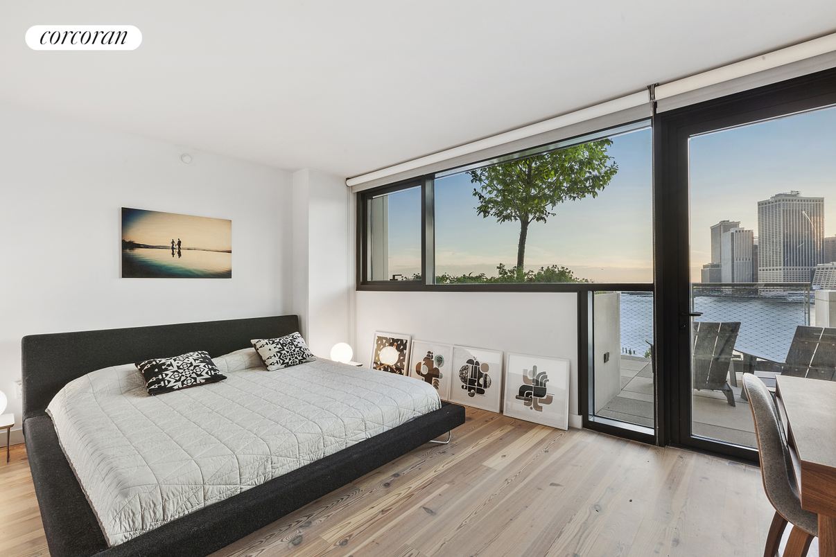 Bedroom, Interior, Water, Wood Texture Flooring