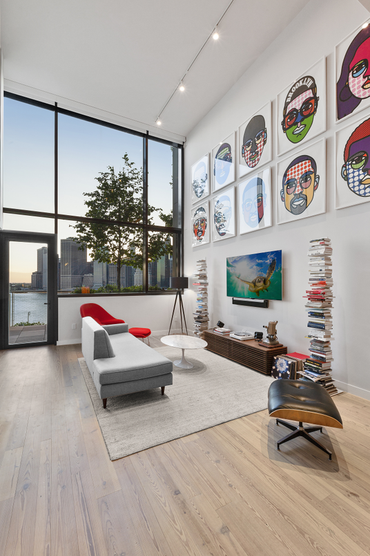 Interior, Living room, Recessed Lighting, Water, Wood Texture Flooring