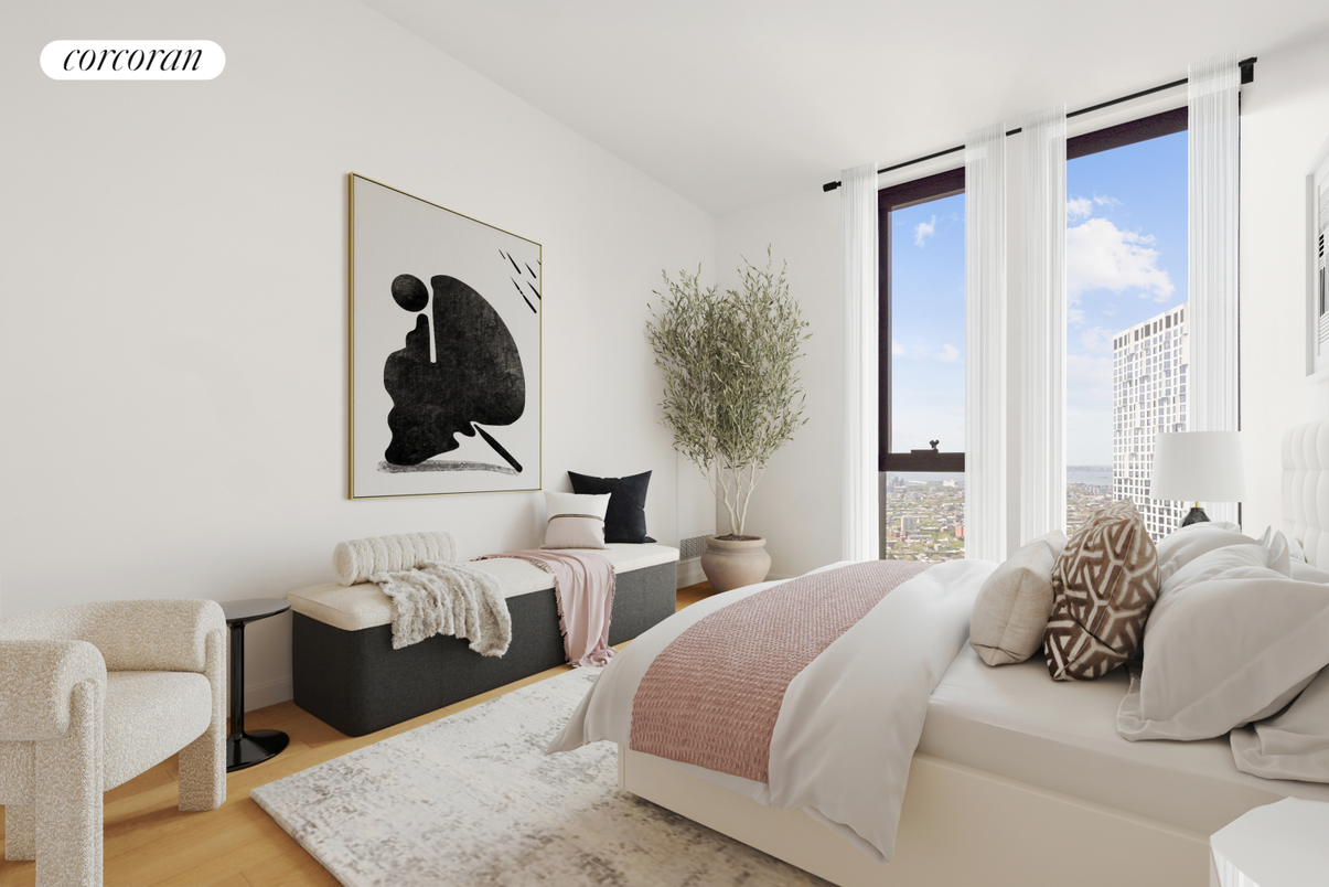 Bedroom, Interior, Water, Wood Texture Flooring