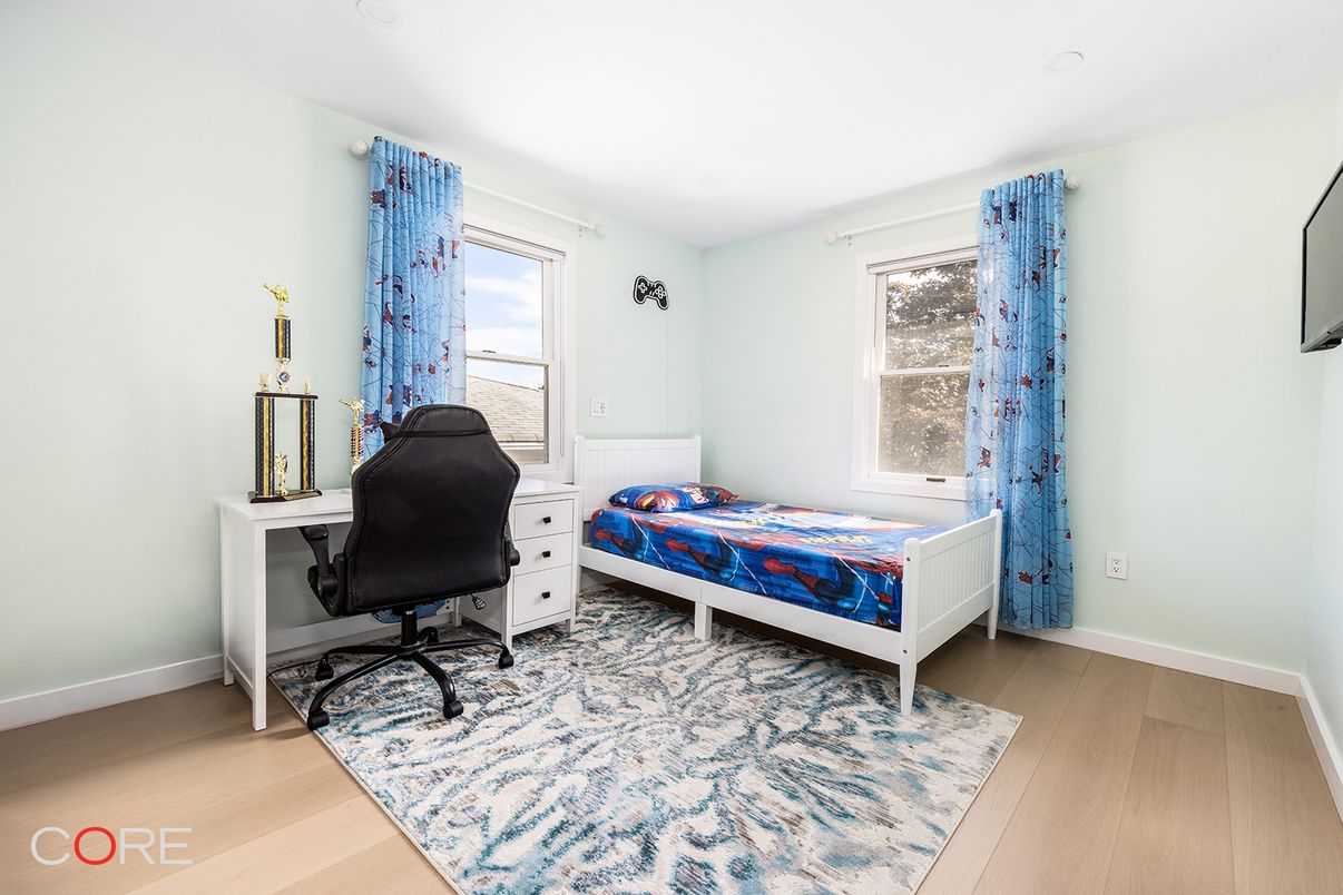 Bedroom, Home Office, Interior, Wood Texture Flooring