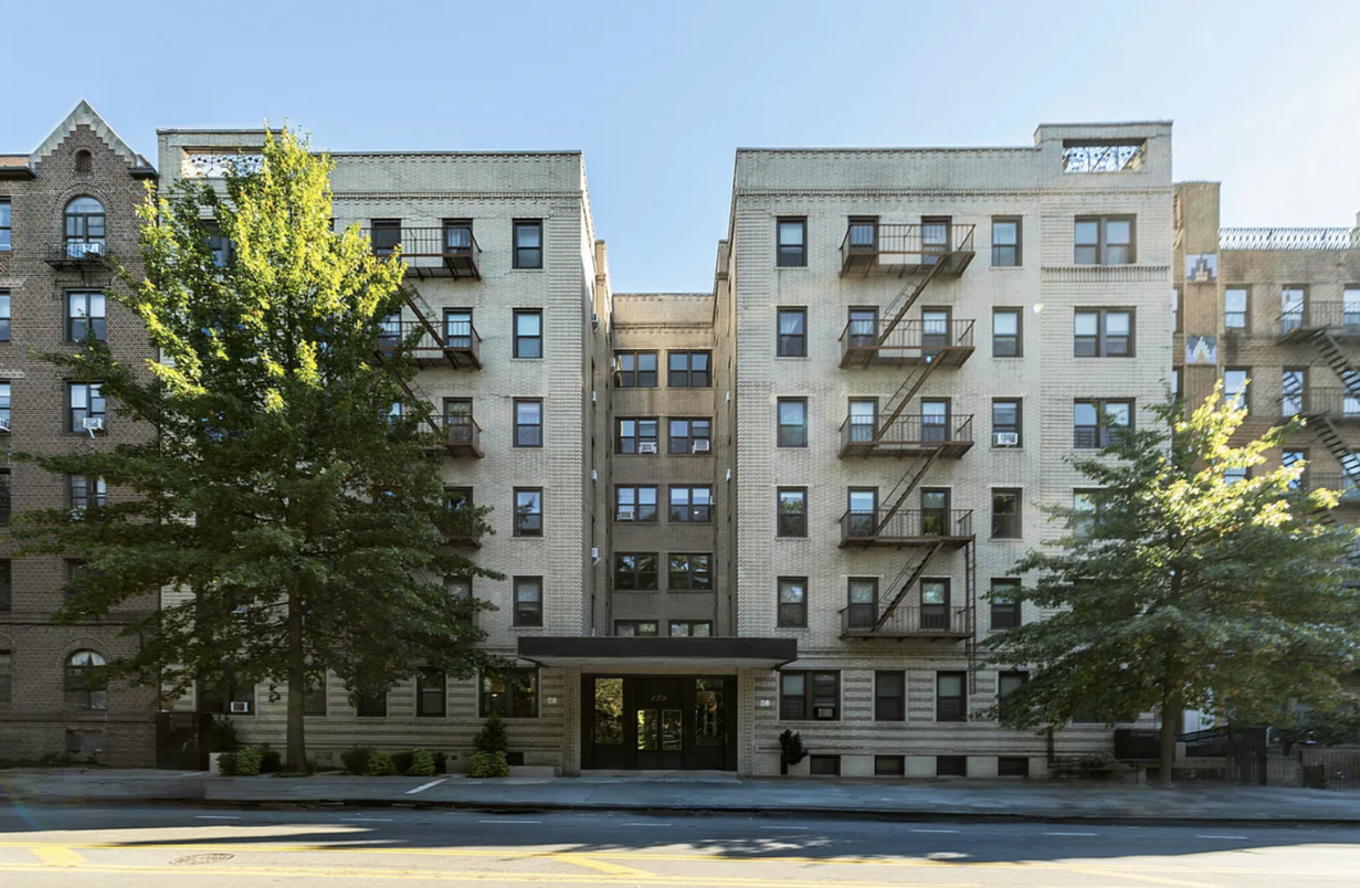 Exterior, Facade, Brick Facade, Condo Building