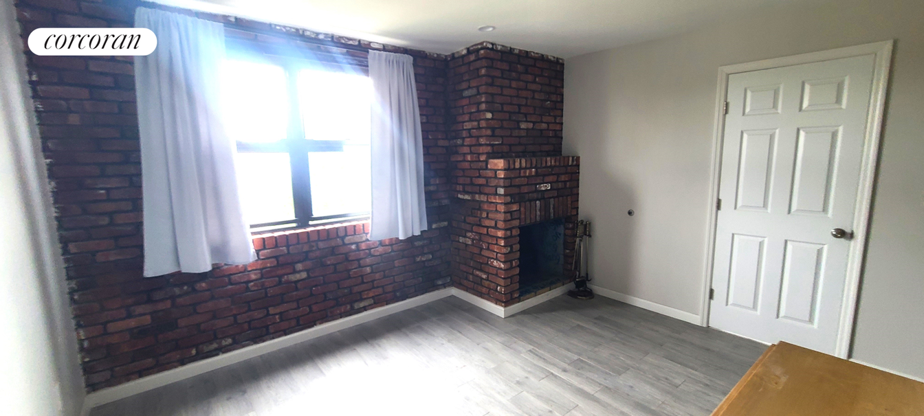 Empty room, Fireplace, Interior, Wood Texture Flooring