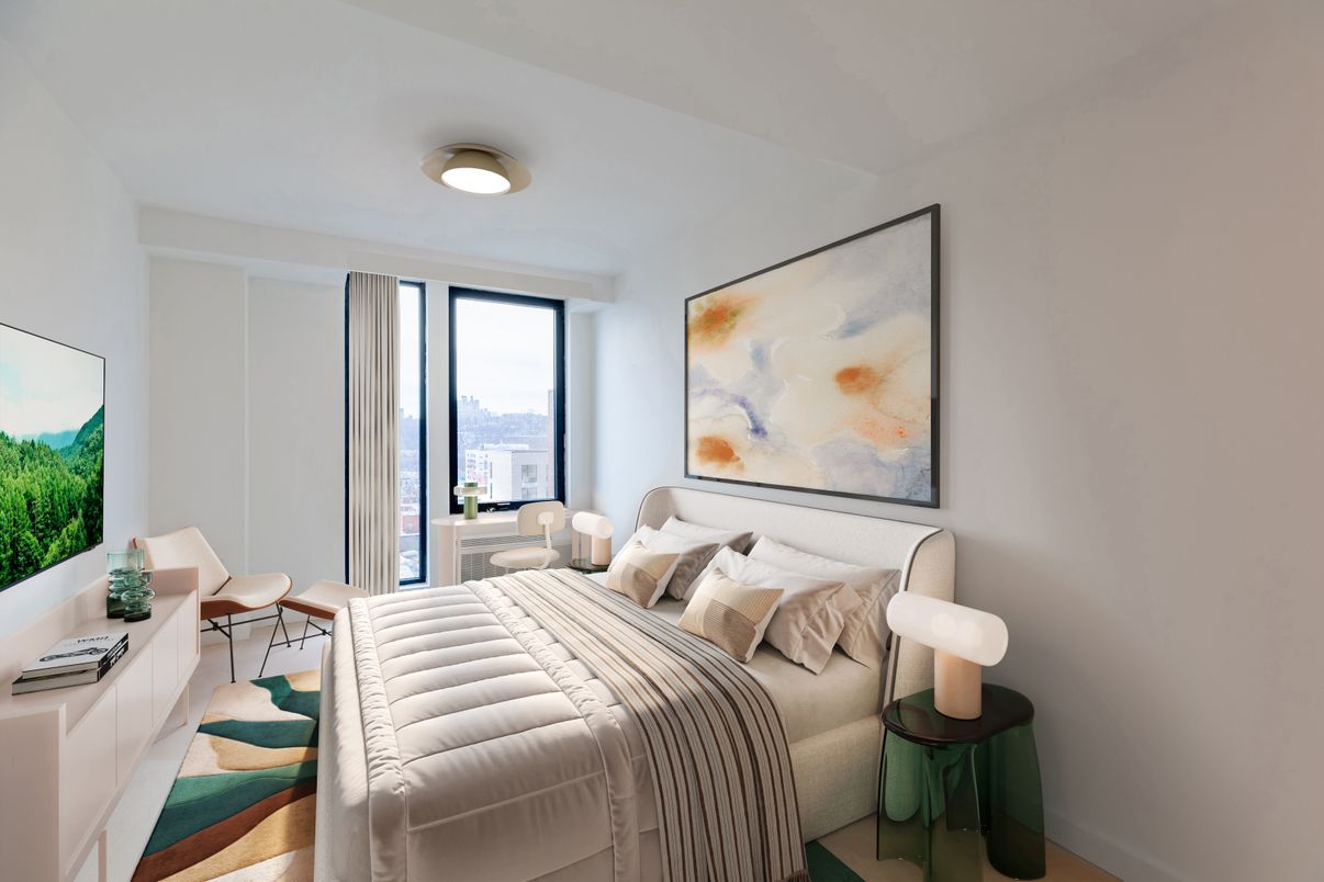 Bedroom, Interior, Water