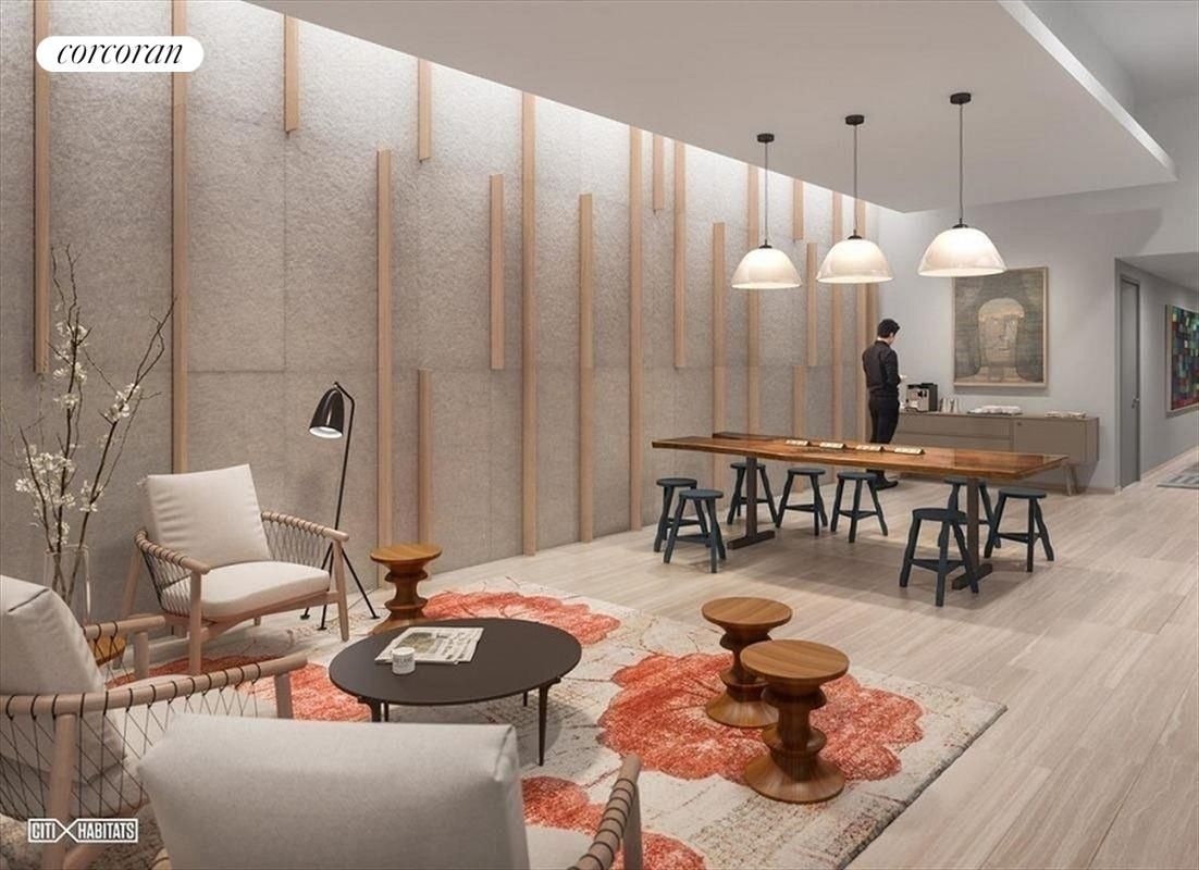 Home Office, Interior, Pendant Lights, Wood Texture Flooring