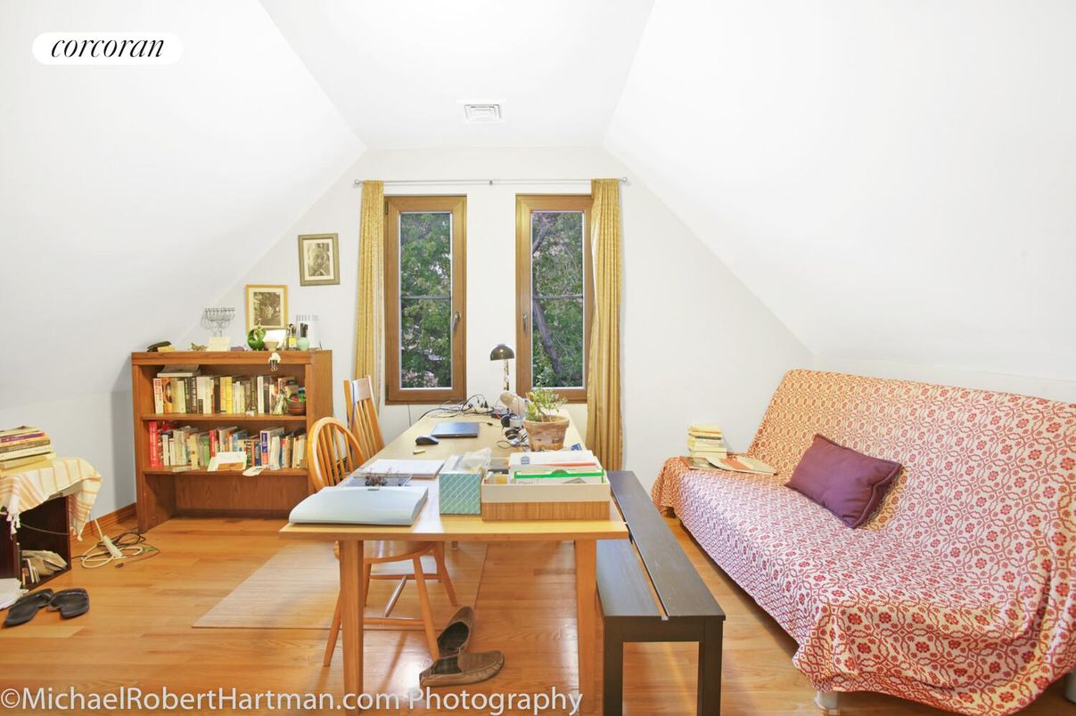 Home Office, Interior, Wood Texture Flooring