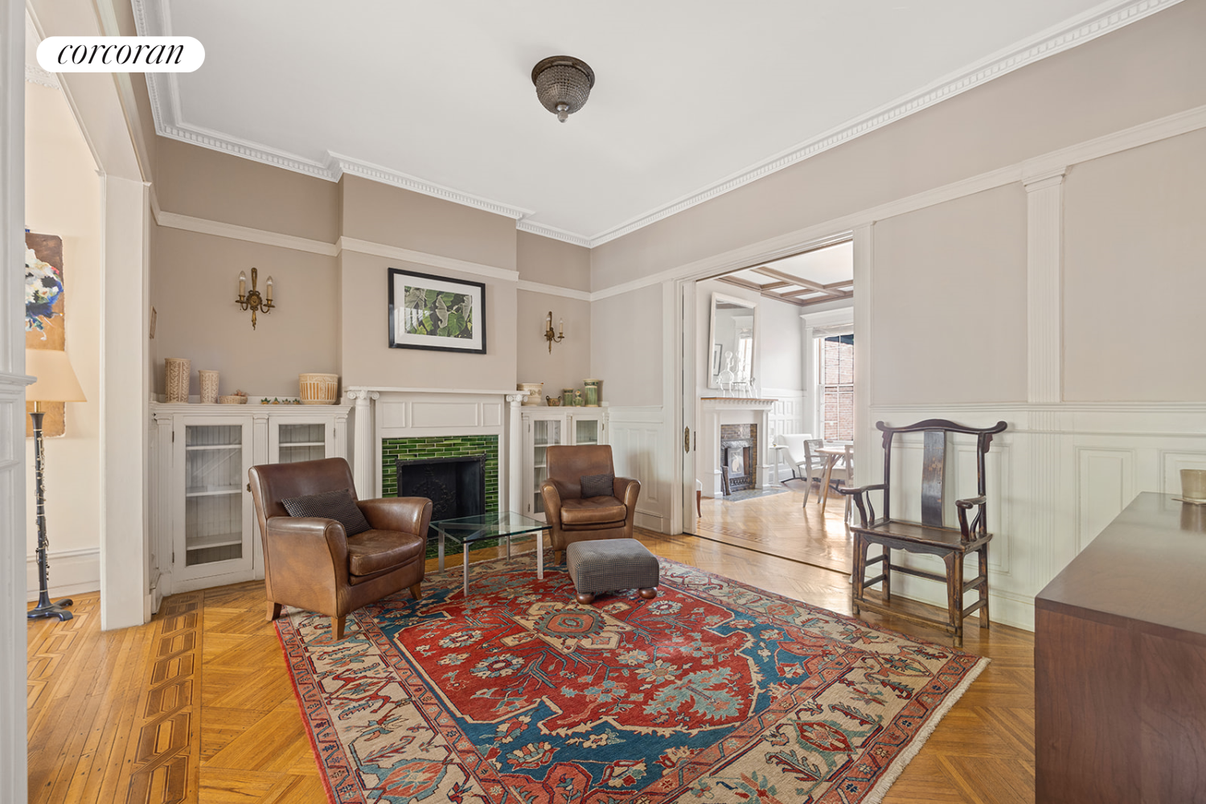 Fireplace, Interior, Living room, Wood Texture Flooring