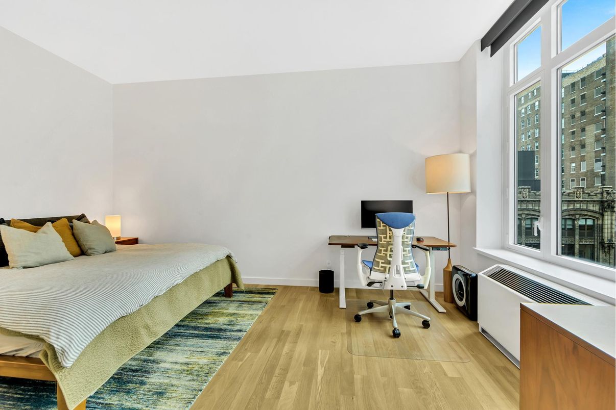 Bedroom, Home Office, Interior, Wood Texture Flooring