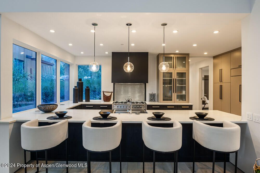 Interior, Kitchen, Pendant Lights, Recessed Lighting