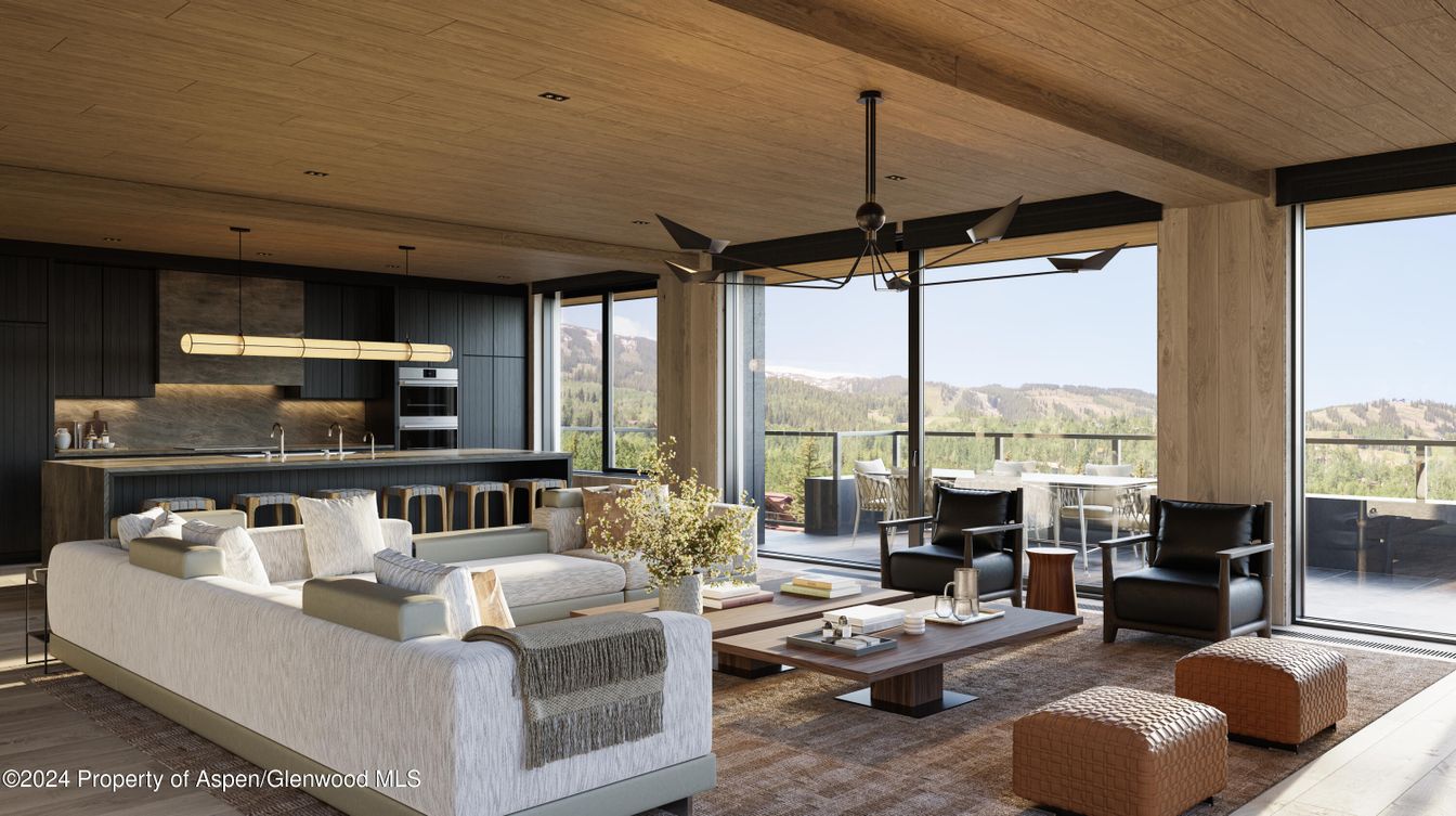 Interior, Kitchen, Living room, Pendant Lights, Recessed Lighting, Wooden Ceilings