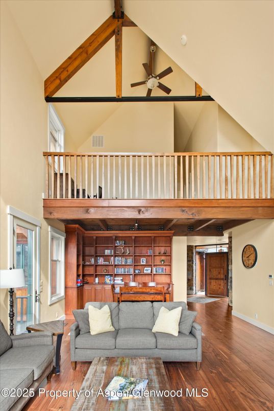 Interior, Living room, Wooden Beams, Wood Texture Flooring