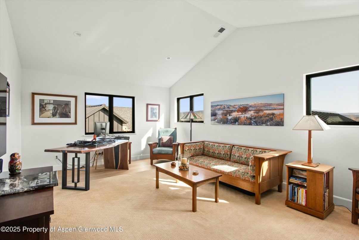 Home Office, Interior, Living room