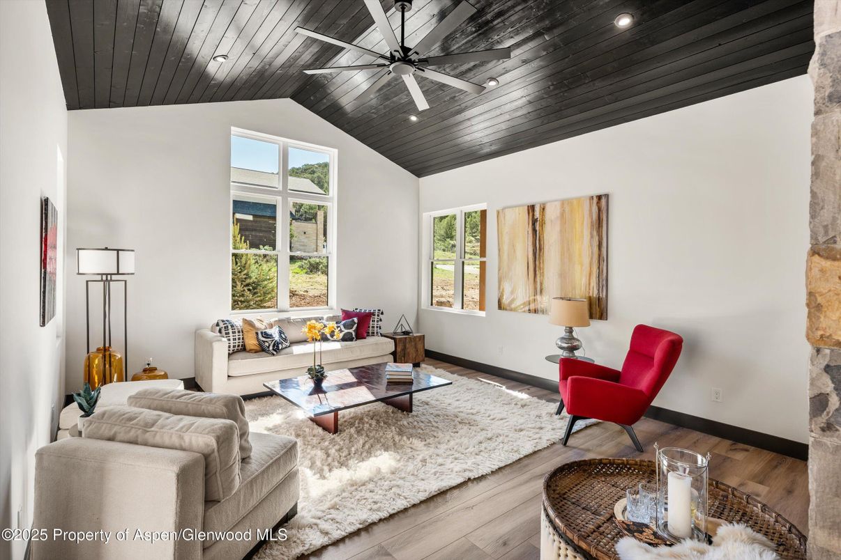 Interior, Living room, Recessed Lighting, Wooden Ceilings, Wood Texture Flooring