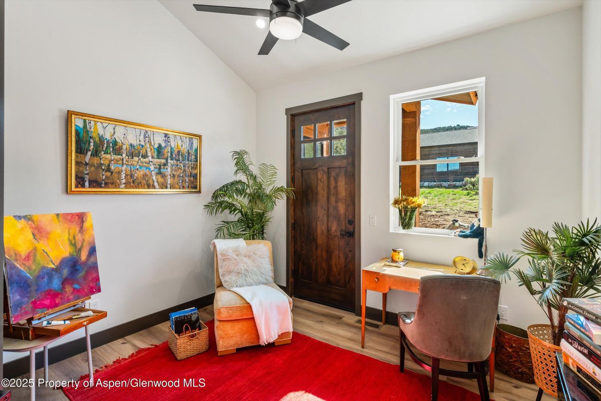 Home Office, Interior, Wood Texture Flooring