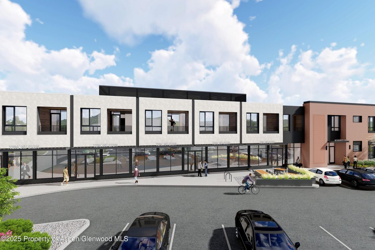 Attached, Exterior, Facade, Modern