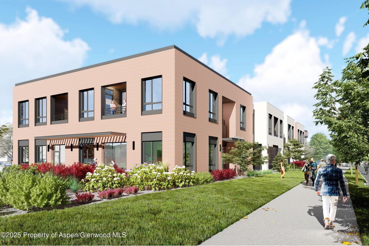 Exterior, Facade, Brick Facade, Modern