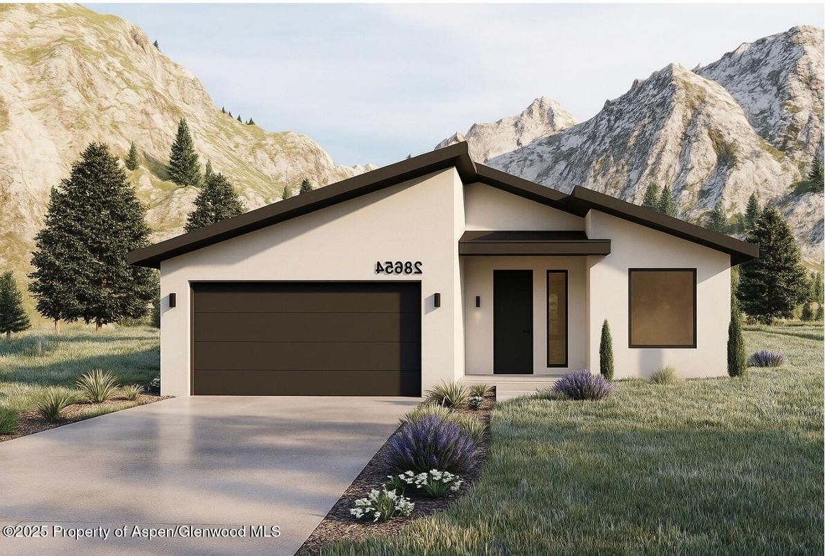 Attached, Exterior, Facade, Modern