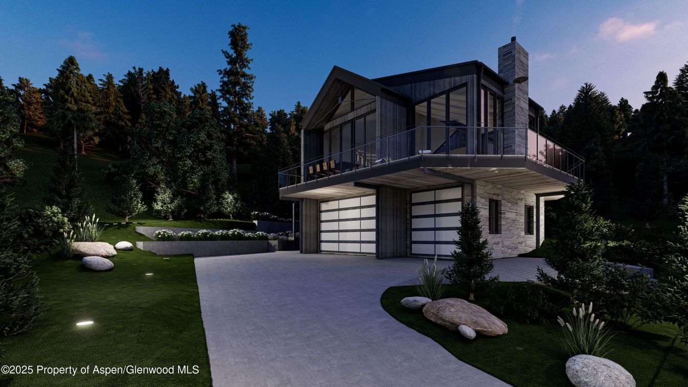 Attached, Exterior, Facade, Modern