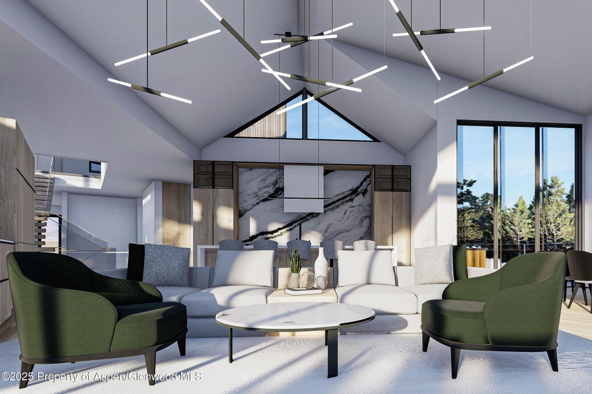 Interior, Living room, Pendant Lights