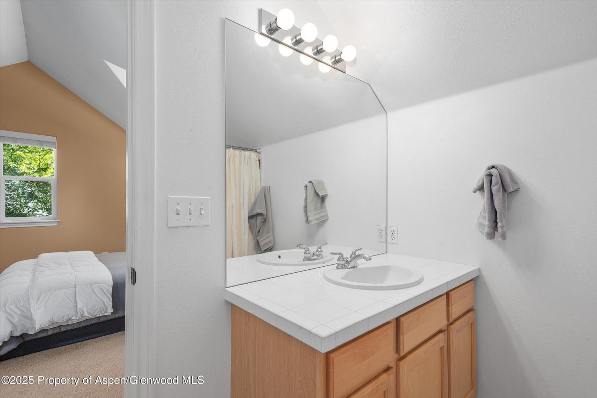Bathroom, Bedroom, Dual Sink Vanities, Interior, Tile Countertops