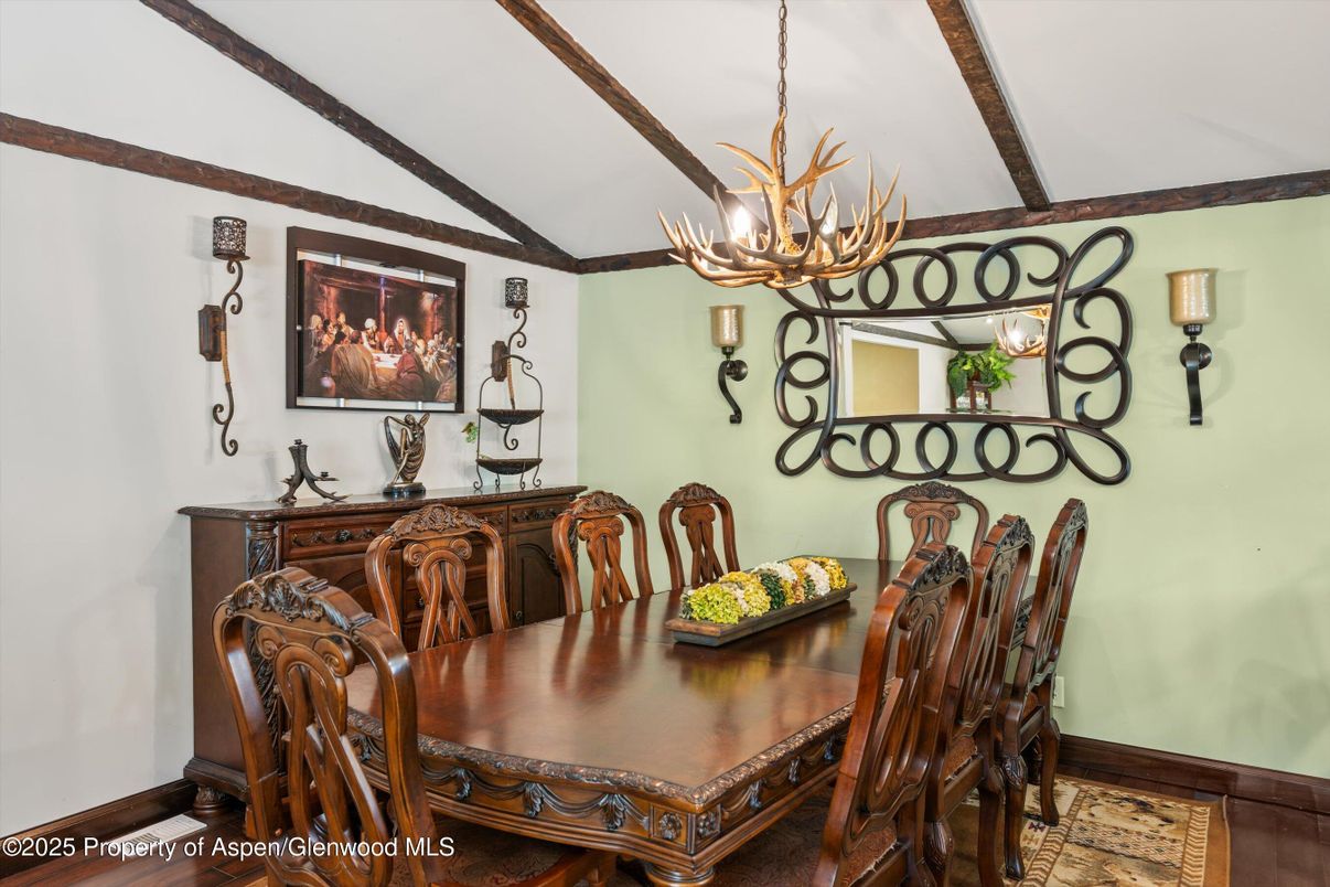 Chandelier, Dining room, Interior